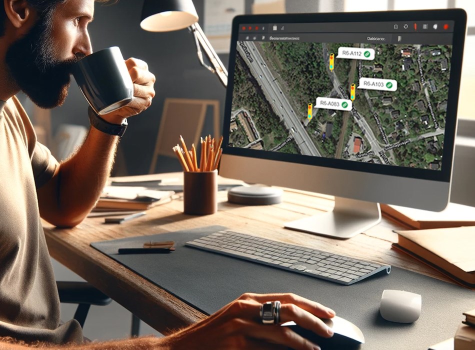 Administrera trafiksignal R6 från en säker plats