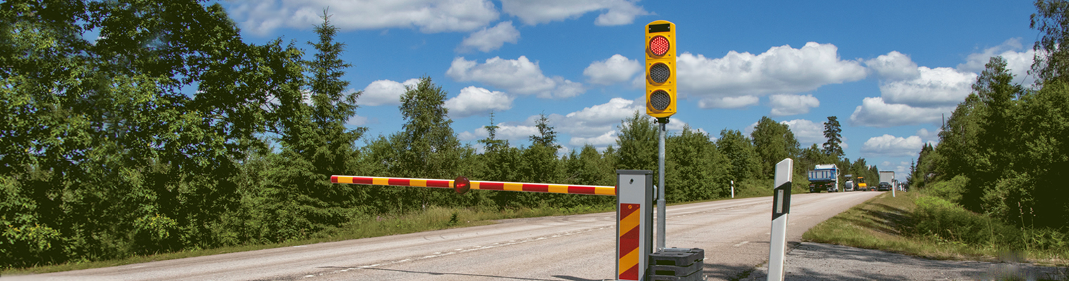 Bom till trafikljus 